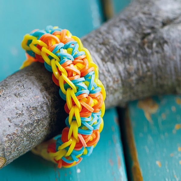 How to make a totem pole loom band bracelet